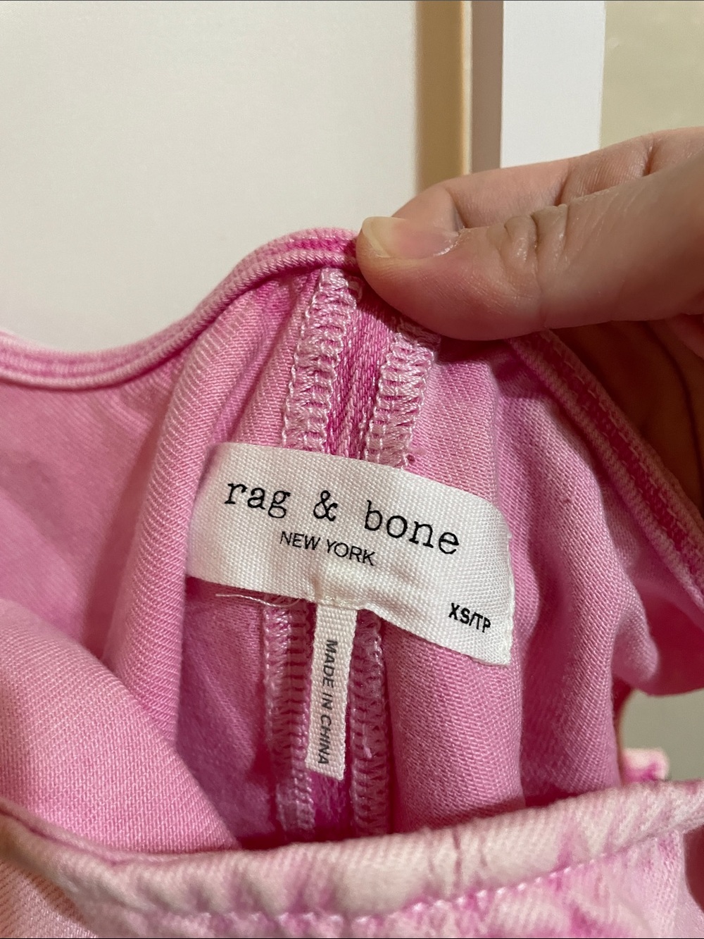 rag & bone Pink Sleeveless Shift Dress - Picture 2 of 2